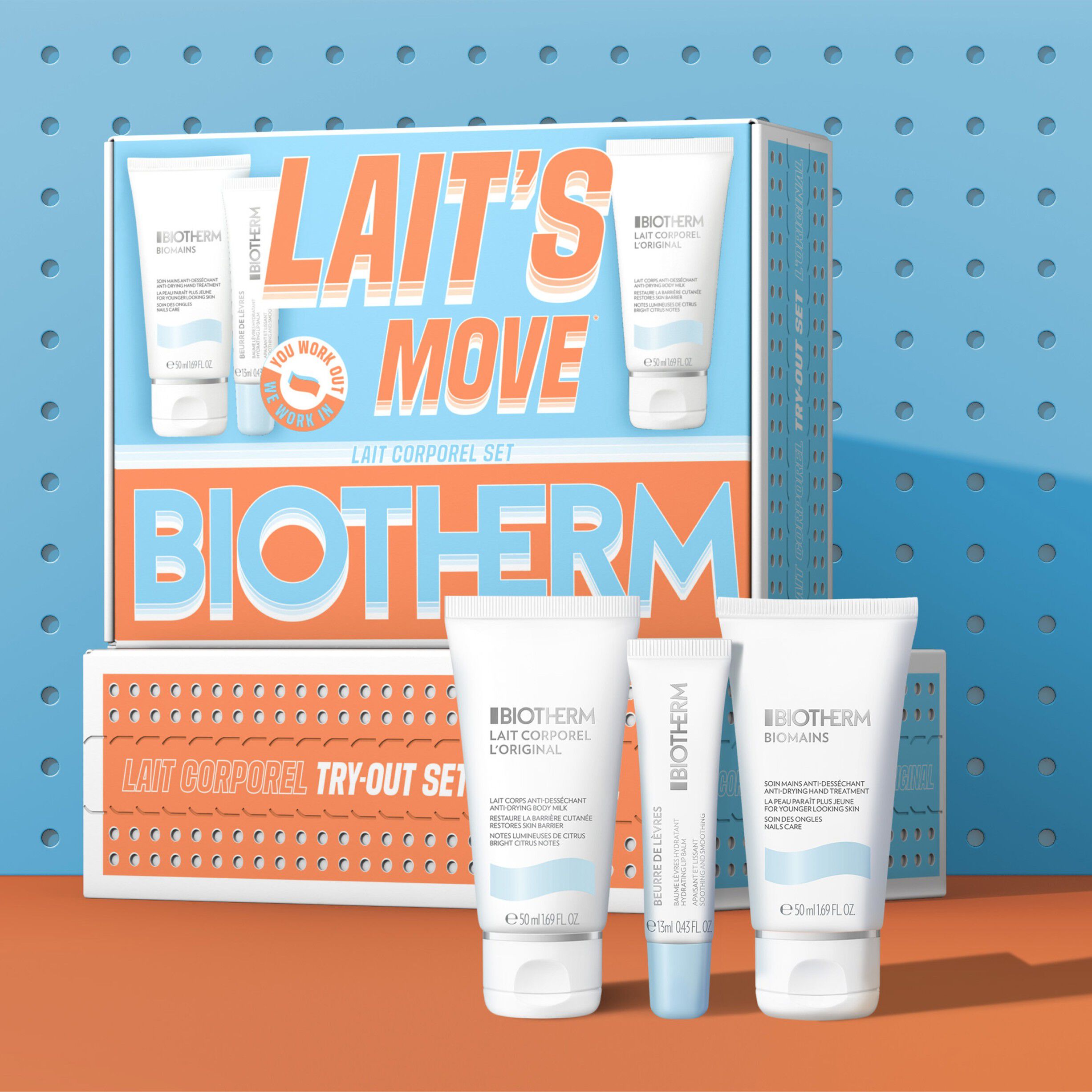 Lait Corporel 50ML Mini Set