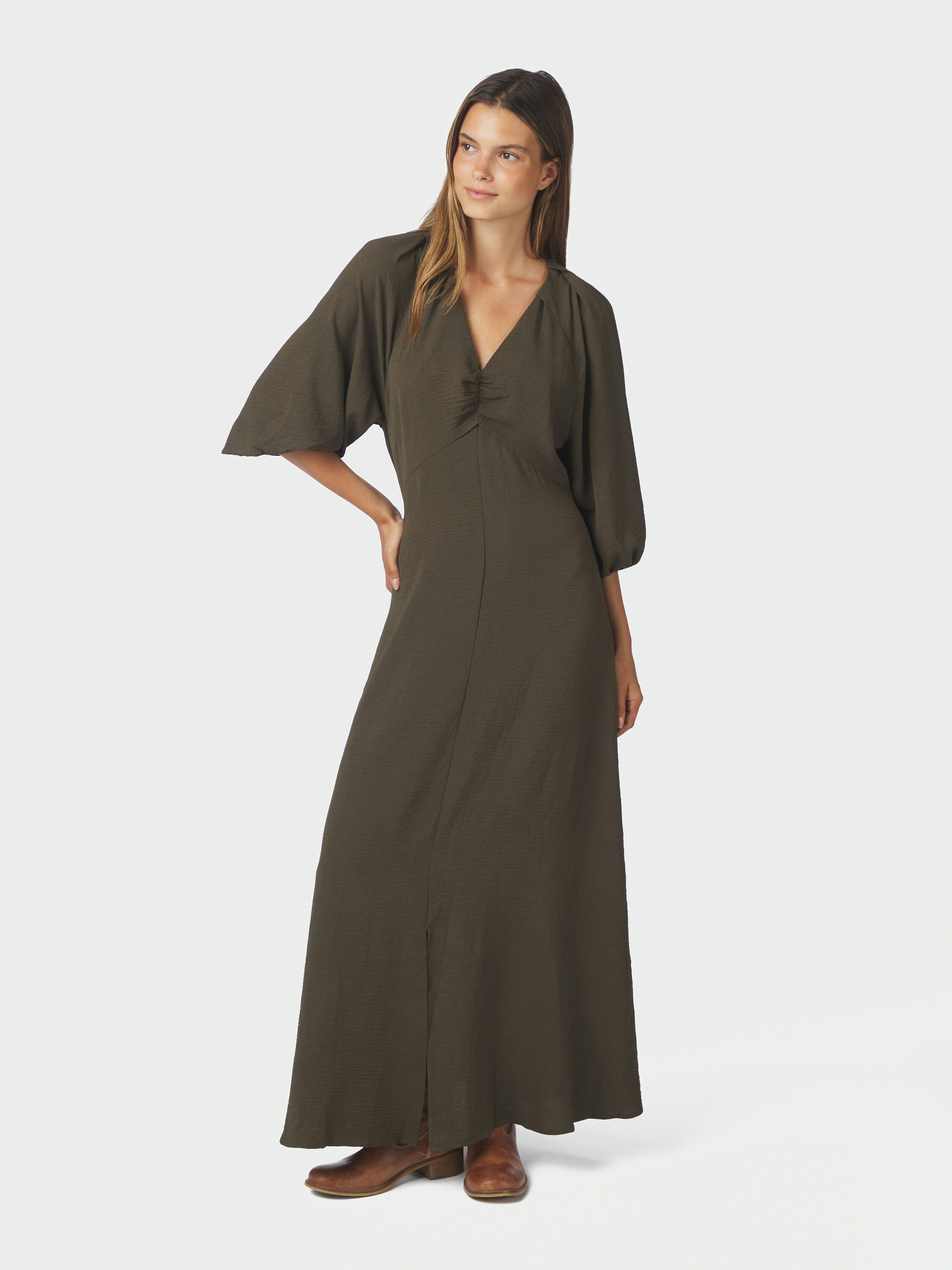 Meriel Structure Solid Dress
