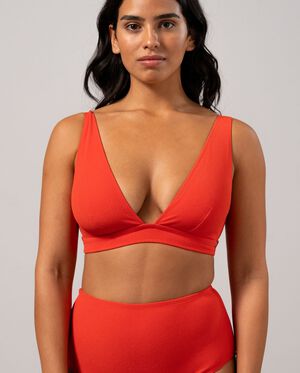 Plunge Bikini Top