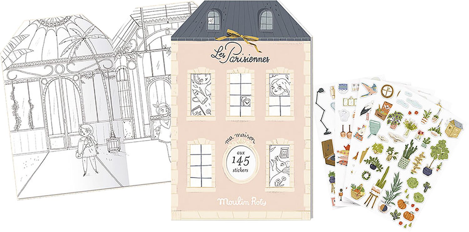 Moulin Roty - Klisterm&aelig;rkebog - Paris - 20 sider