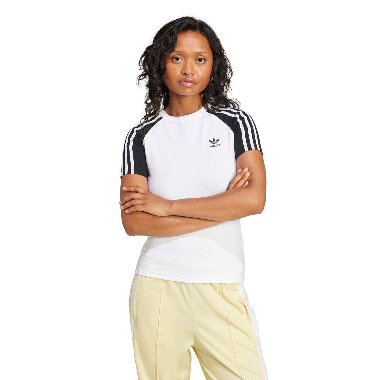 Adicolor 3-Stripes Raglan Slim T-Shirt
