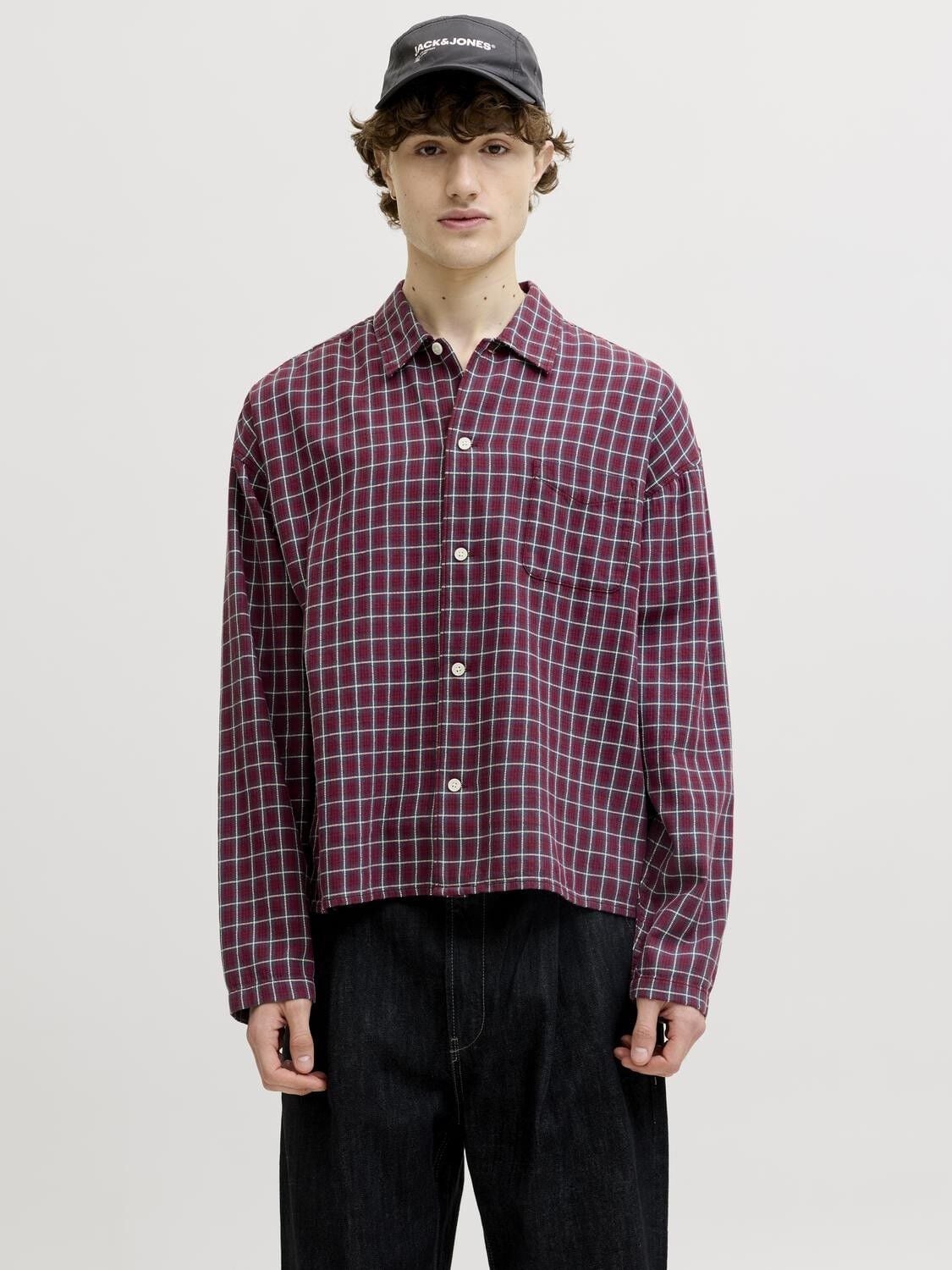 JORSAVONA AUSTIN DOBBY SHIRT LS STY