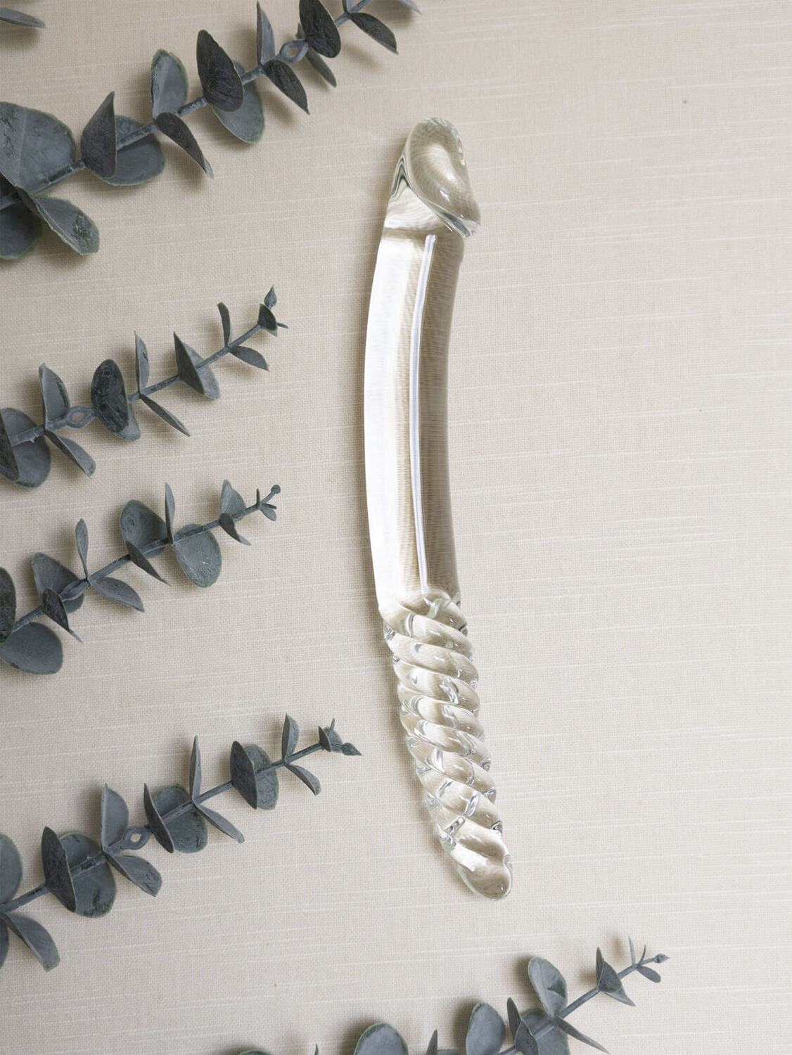 Tansy Helix Glasdildo