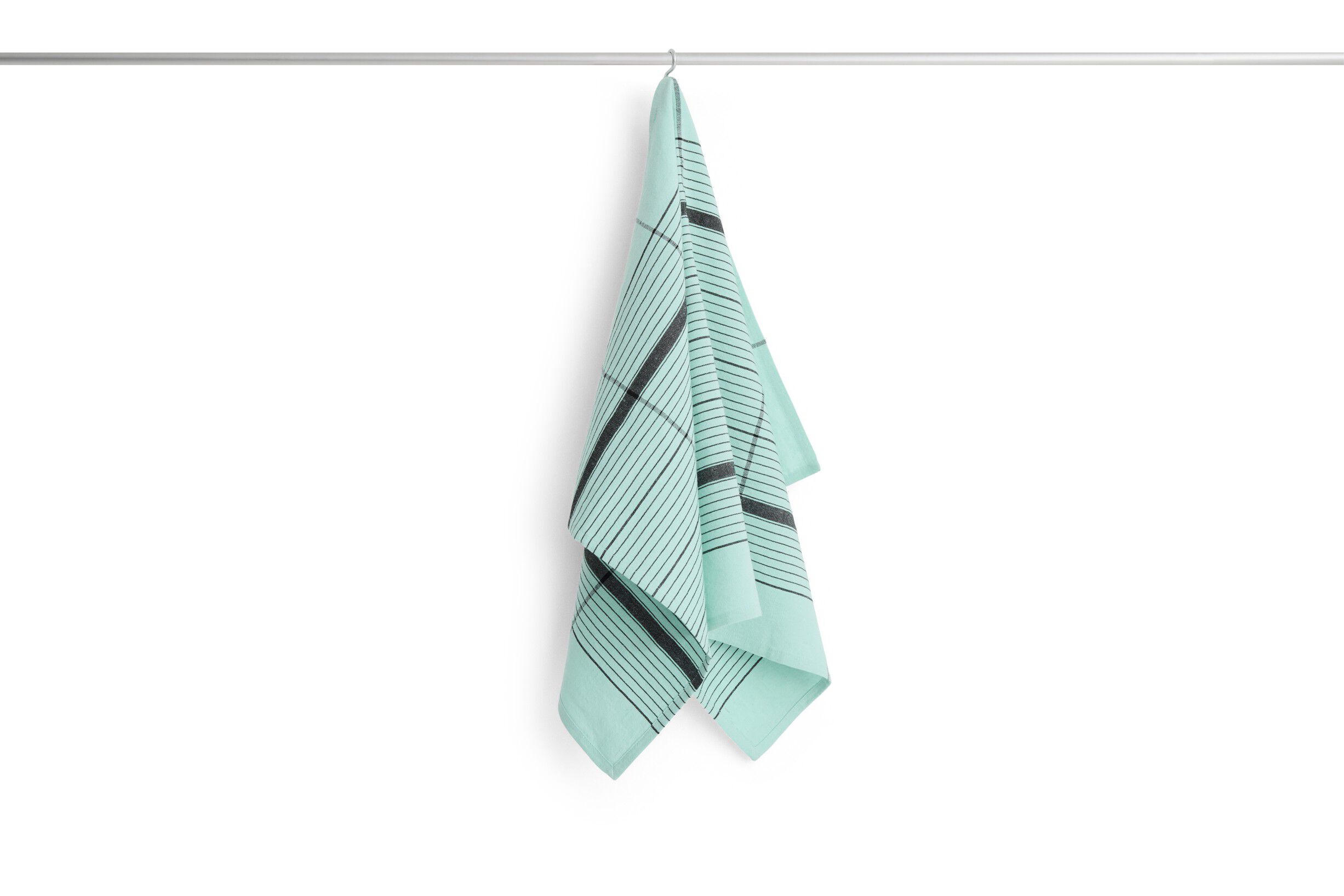 Linear Tea Towel-W52 x L80-Turquoise