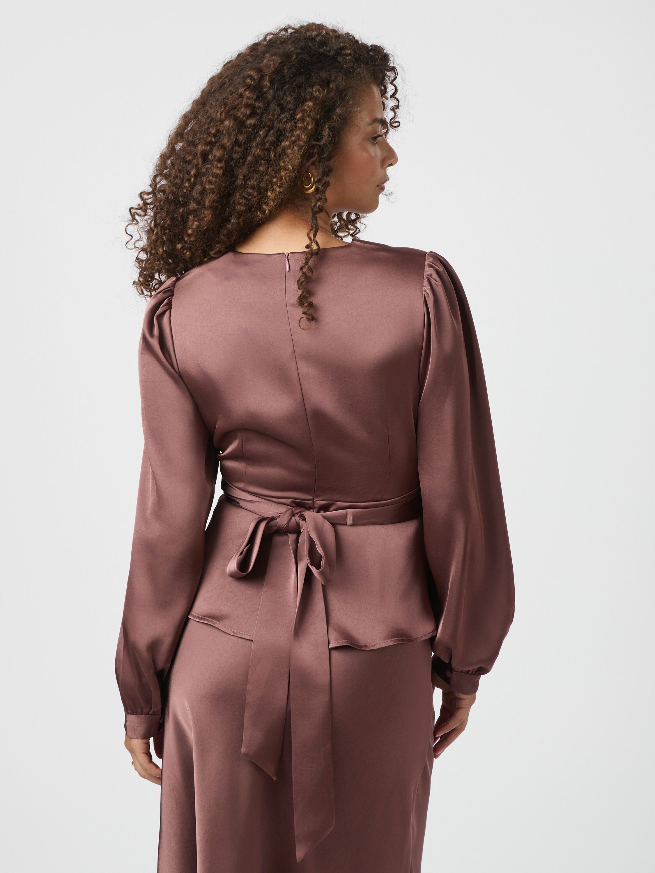 Rista Heavy Sateen Blouse