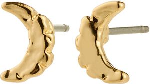 BETWEEN moon earrings gold-plated