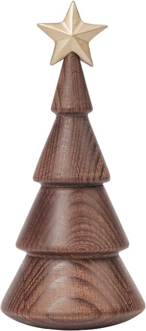 Juletr&aelig;et, termob&oslash;g, guldstjerne