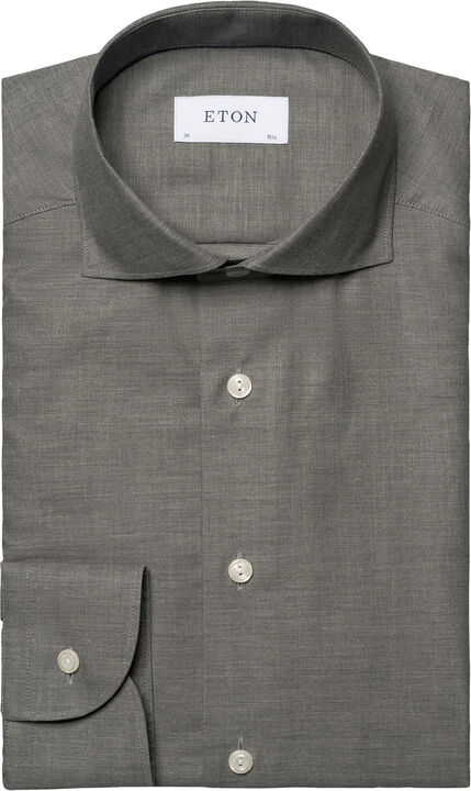 HERRINGBONE WRINKLE FREE FLANNEL SH