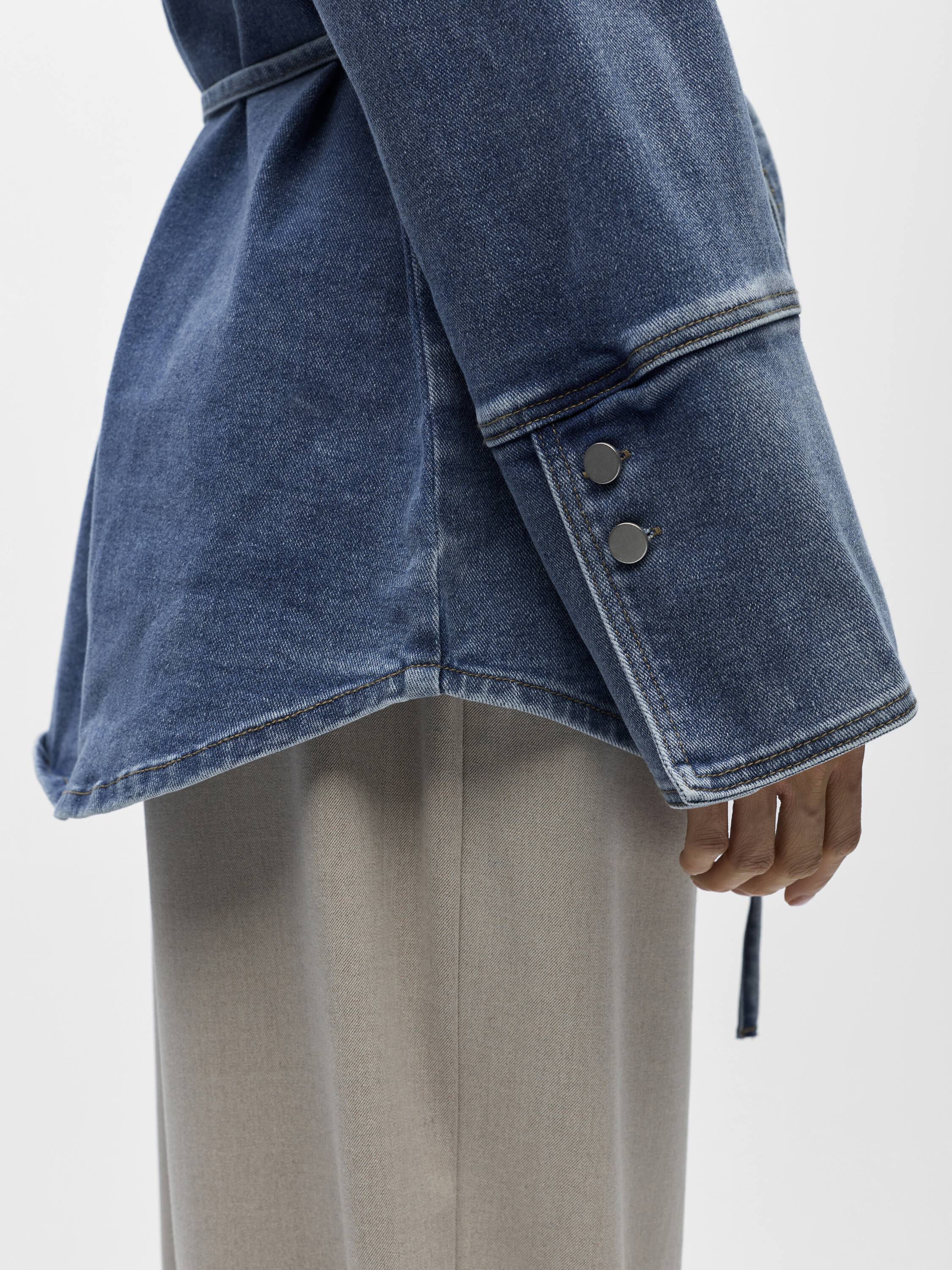 OBJCARO L/S LO DENIM SHIRT 144