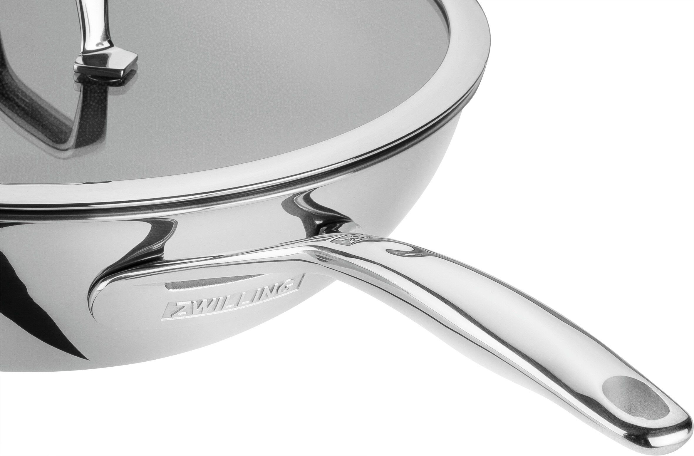 Wok 30 cm, 18/10 stainless steel