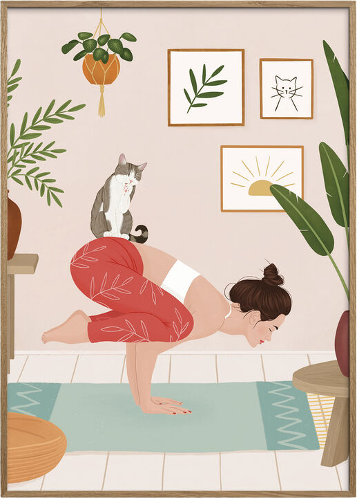 Petra Holikova - Cat Yoga