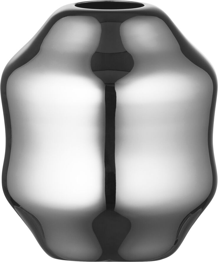 Vase Dorotea 9 x 10 cm Blankt stål