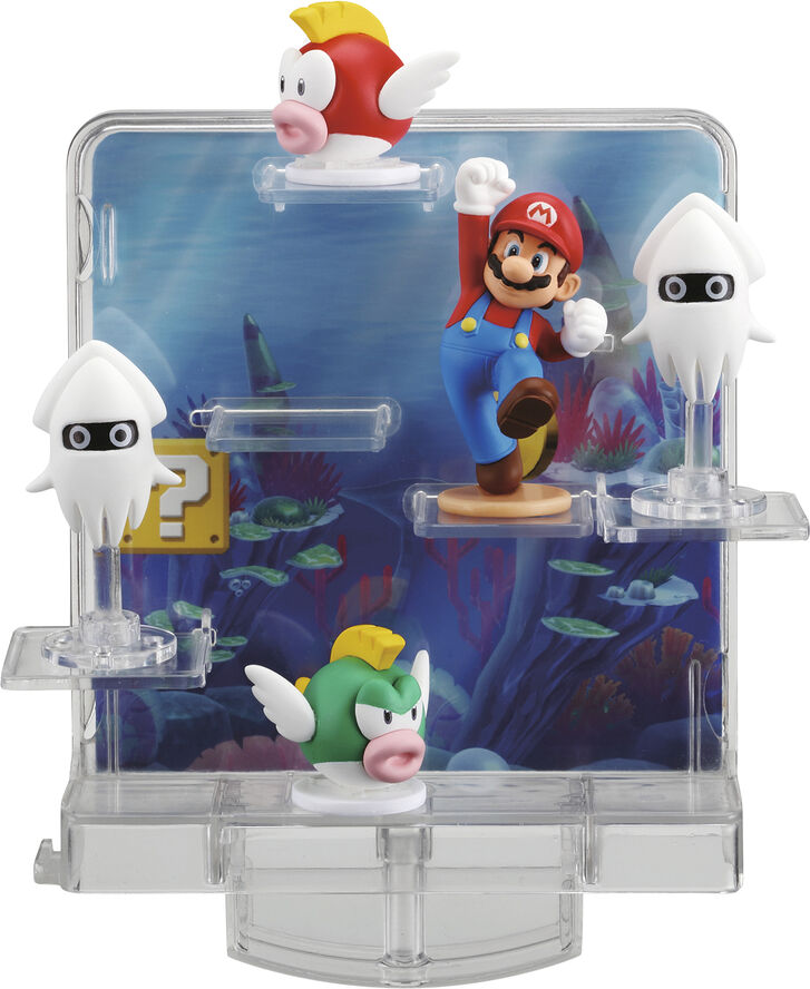 Super Mario  Balancing Game Plus Underwater Stage