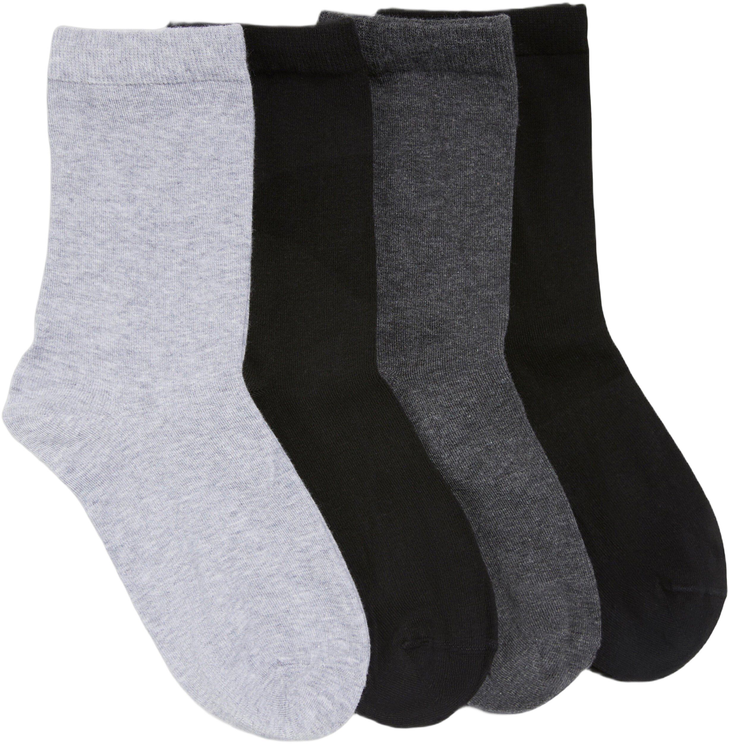 Classic, solid color socks in cotto
