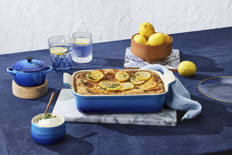 Heritage Rekt Fad 37/32cm Azure Blue