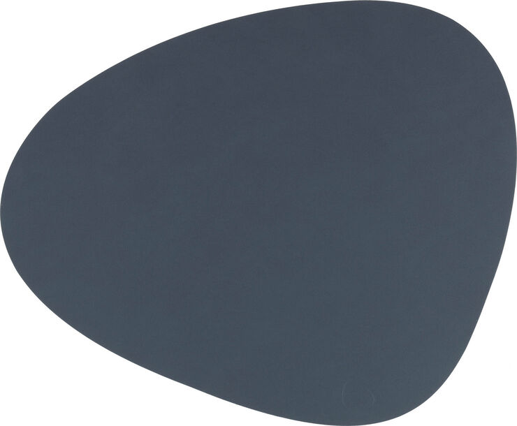 TABLE MAT CURVE L (37x44cm) NUPO dark blue