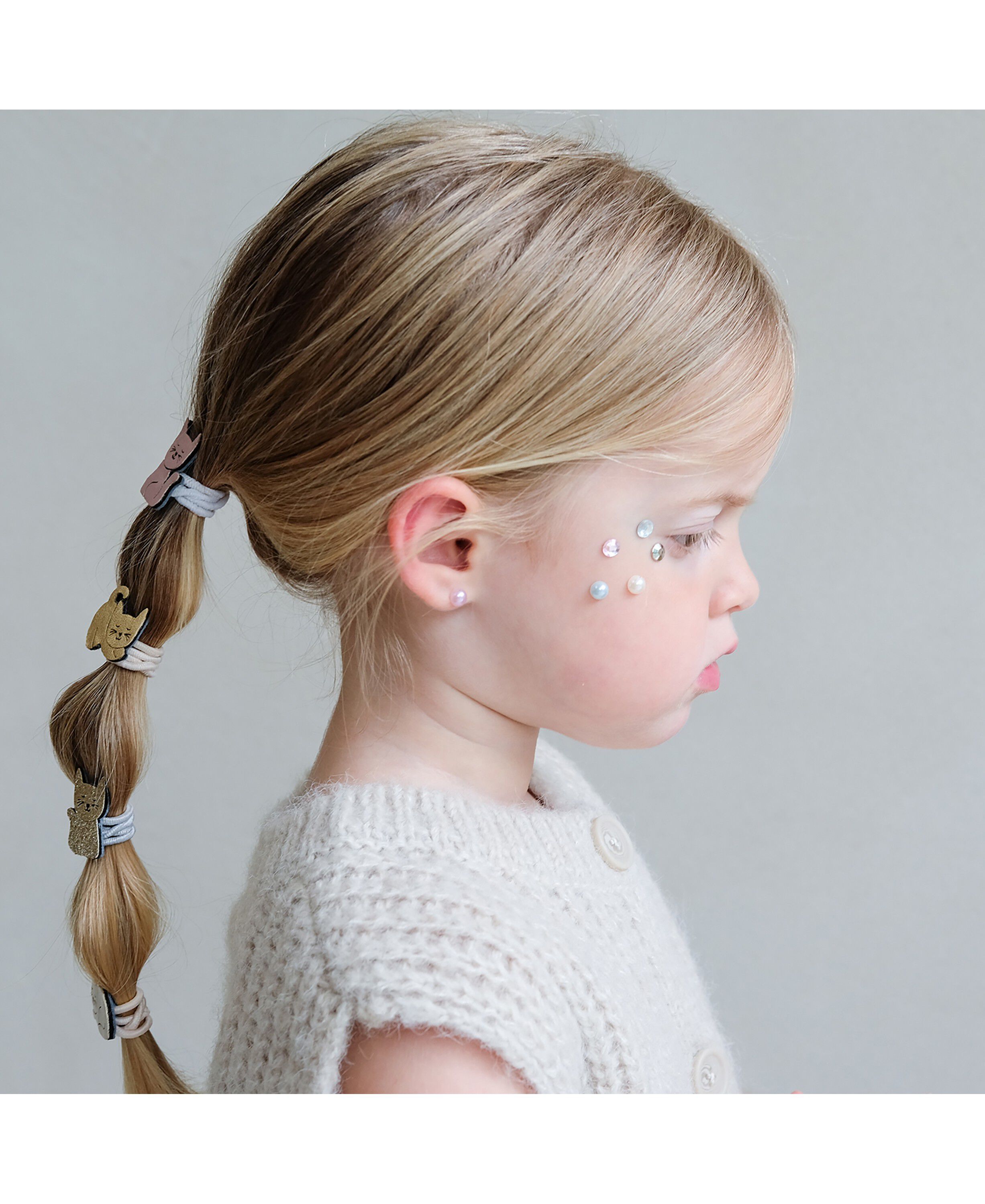 Mimi & Lula - &Oslash;restickers 30 par - Pink Gem Earrings