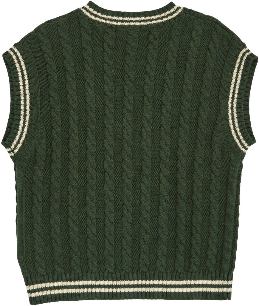 Knit Cable Vest