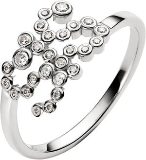 SIS Collet Ring Silver