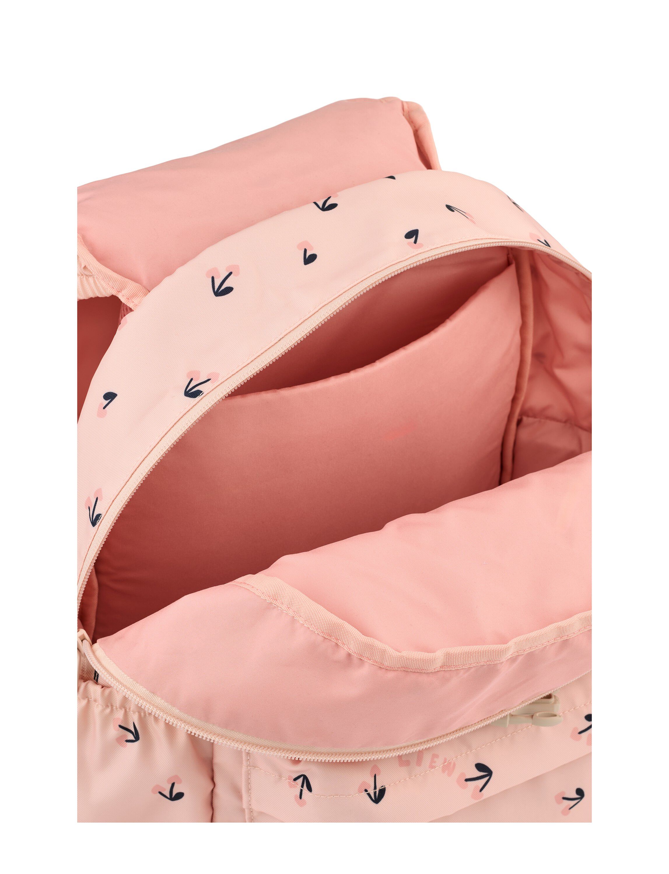 Johnny School Backpack  Cherry hear