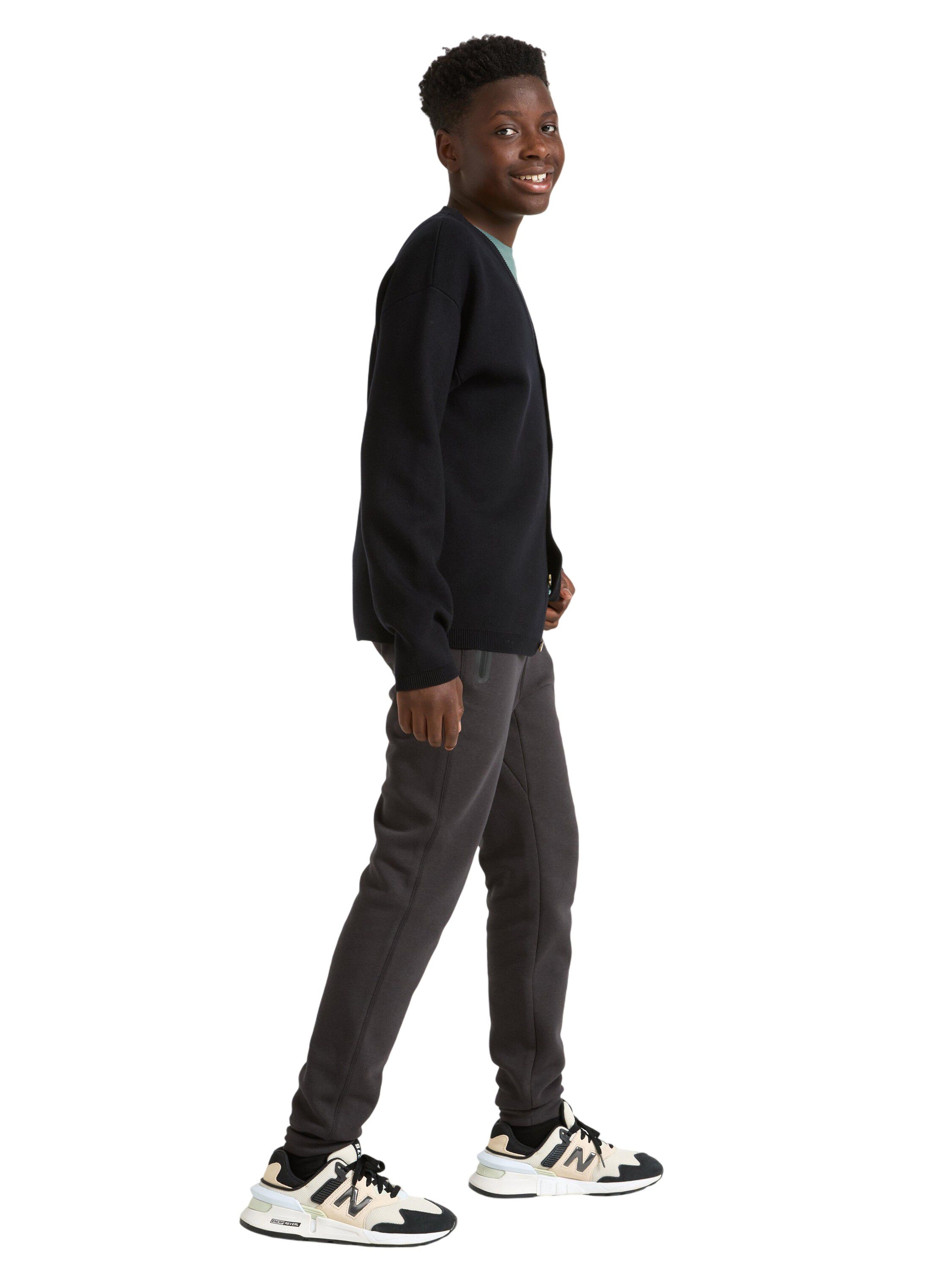 Sporty joggers in a cotton blend wi