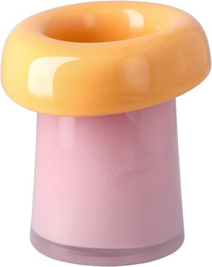 Soma Vase H16. 5 cm pink/orange