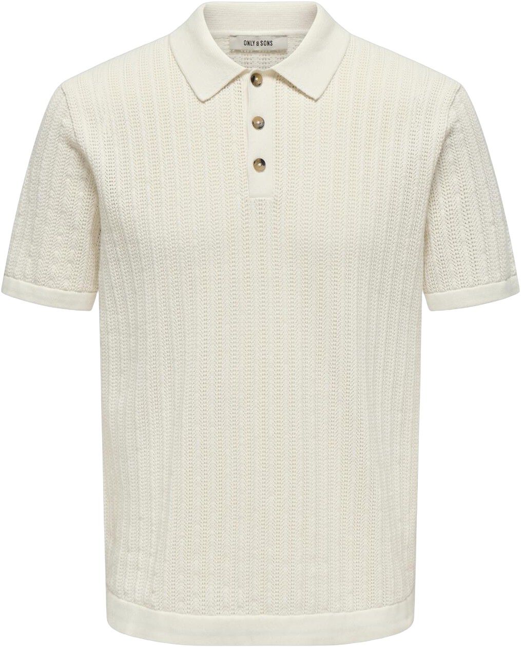 ONSMOON REG 12 SS POLO KNIT