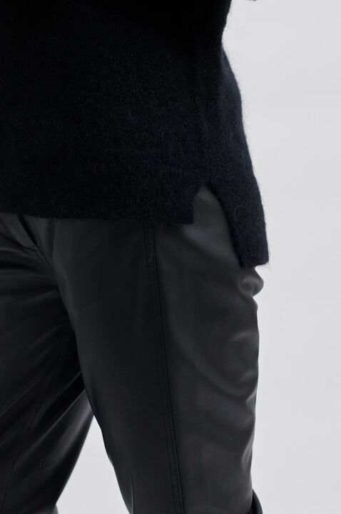 Brook Mohair Blend Knit New O-Neck