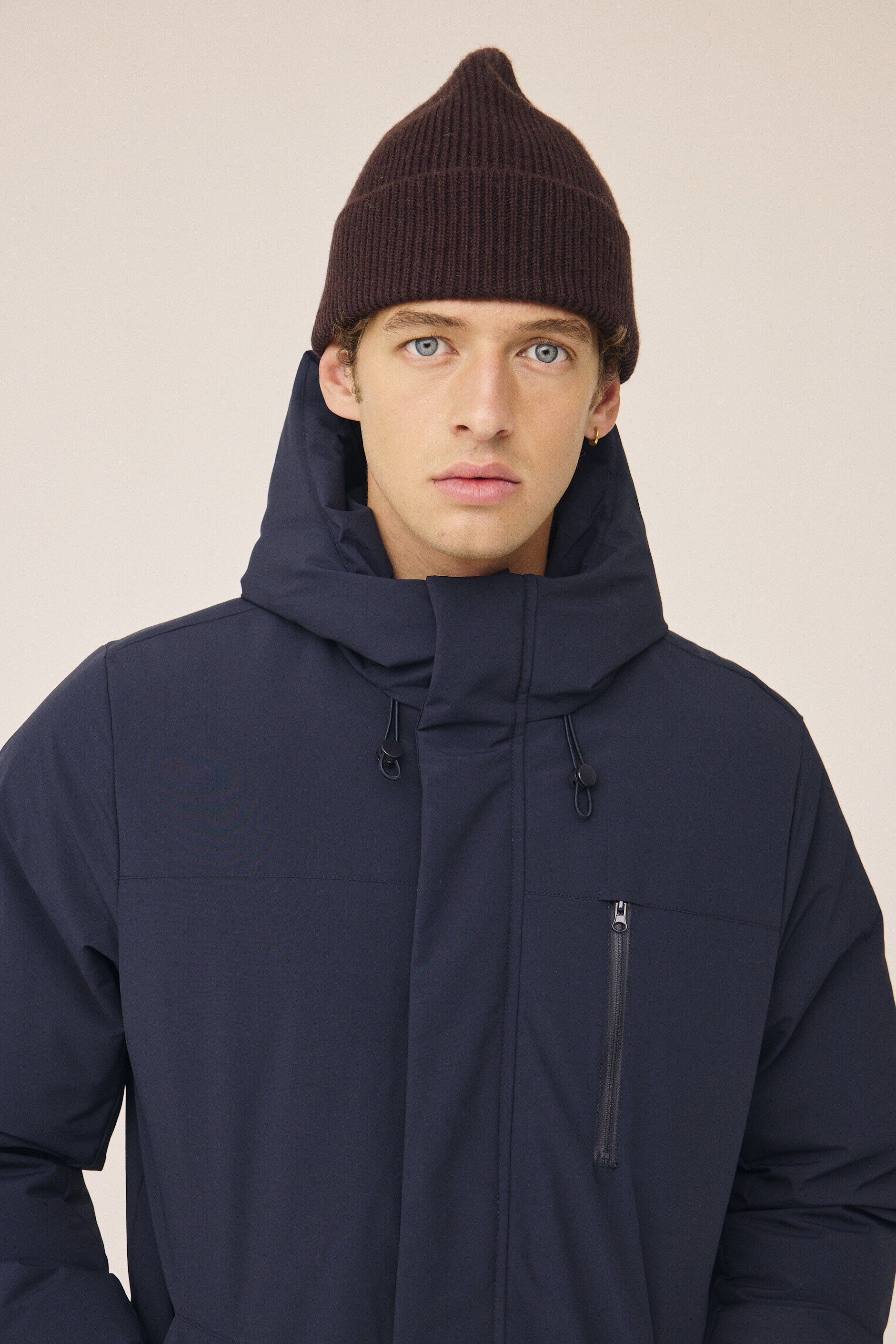 Ethan 1 Beanie RWS wool & GCS cashmere