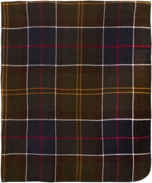 Barbour Dog Tartan Blanket