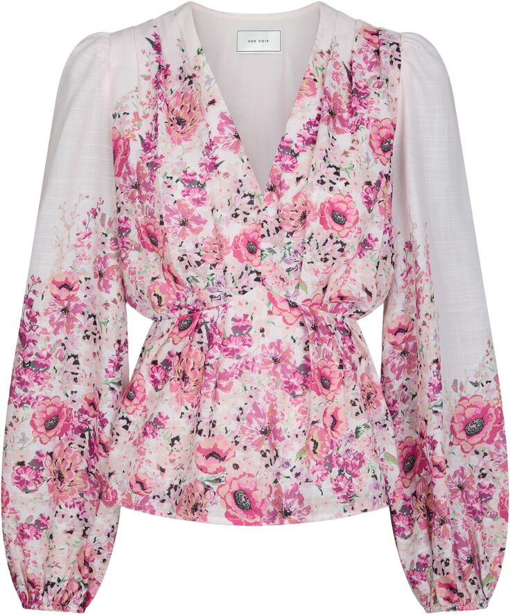 Fie Flower Print Blouse