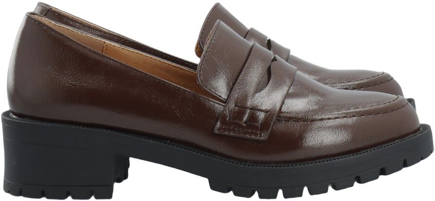 BIAPEARL Simple Penny Loafer Faux Leather