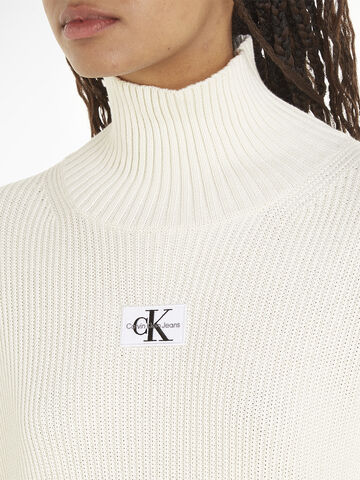 LOOSE DRESS SWEATER WOVEN LABEL