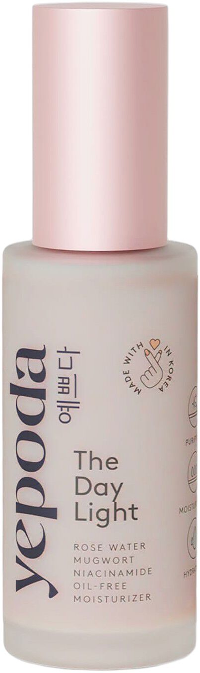 The Day Light - Fugtighedscreme uden olier med rosenvand og niacinamid