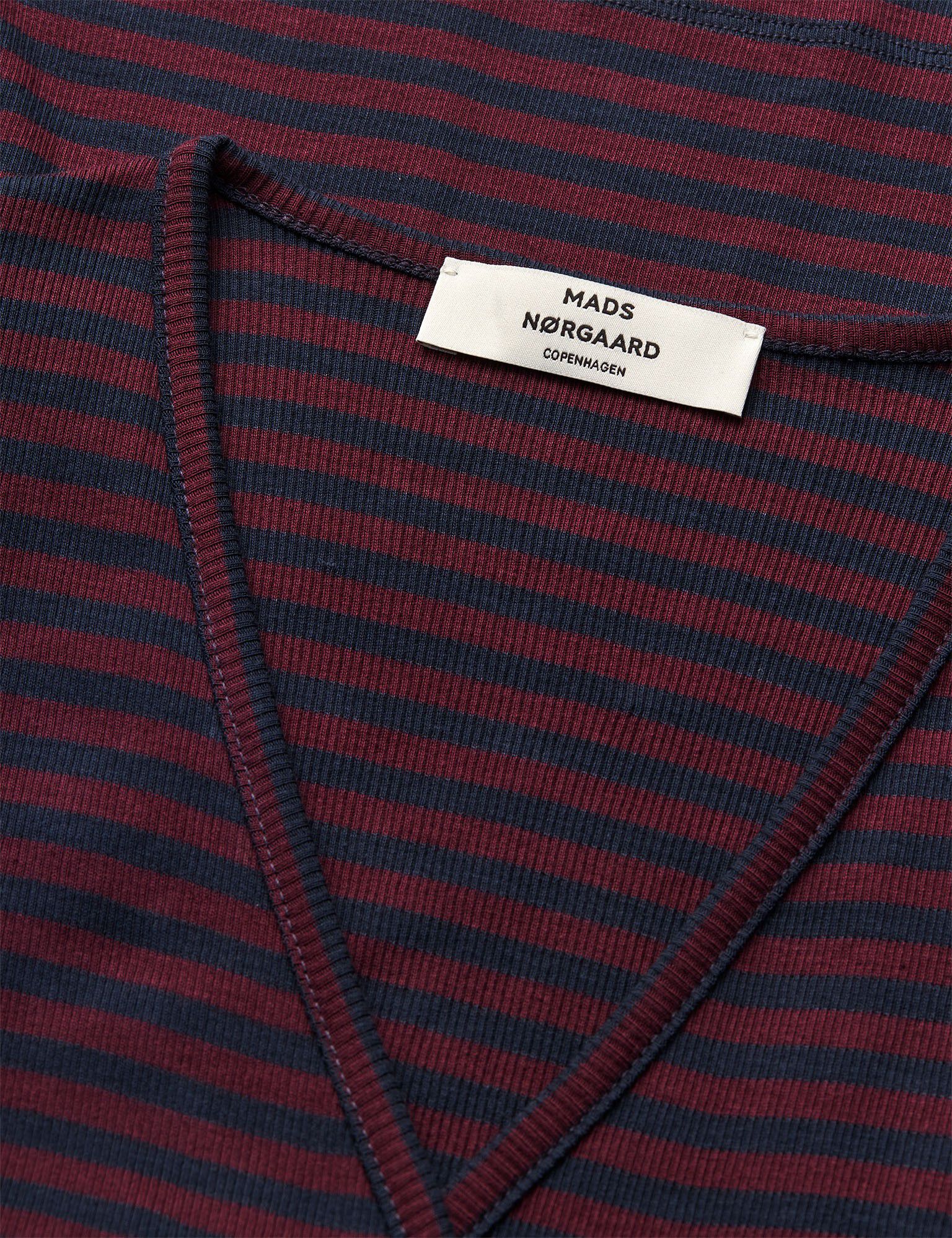 2x2 Cotton Stripe Susi LS Top