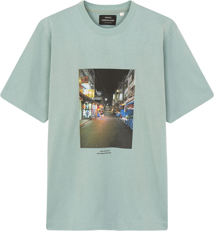 Cotton Jersey Frode Tokyo Diary Tee