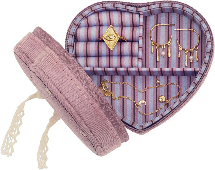 Heart Jewelry Box Purple Theatre Magic