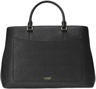 Crosshatch Leather Large Hanna Satchel