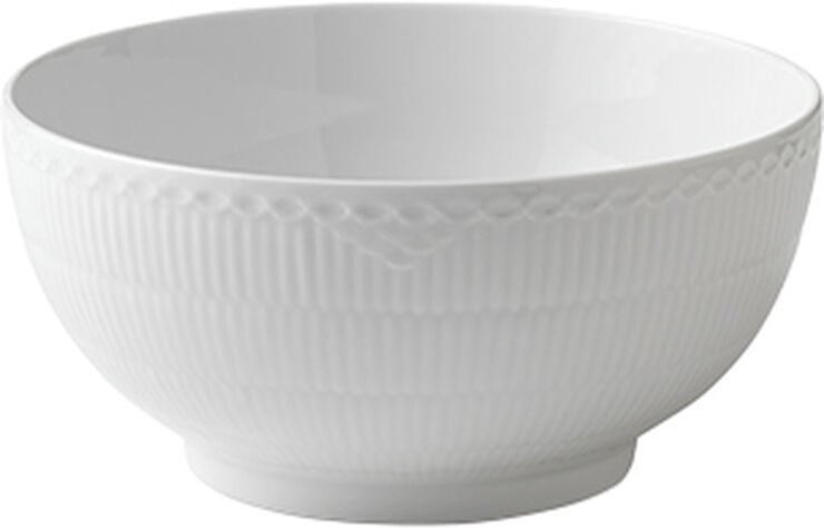 Hvid halvblonde 310 cl. skål