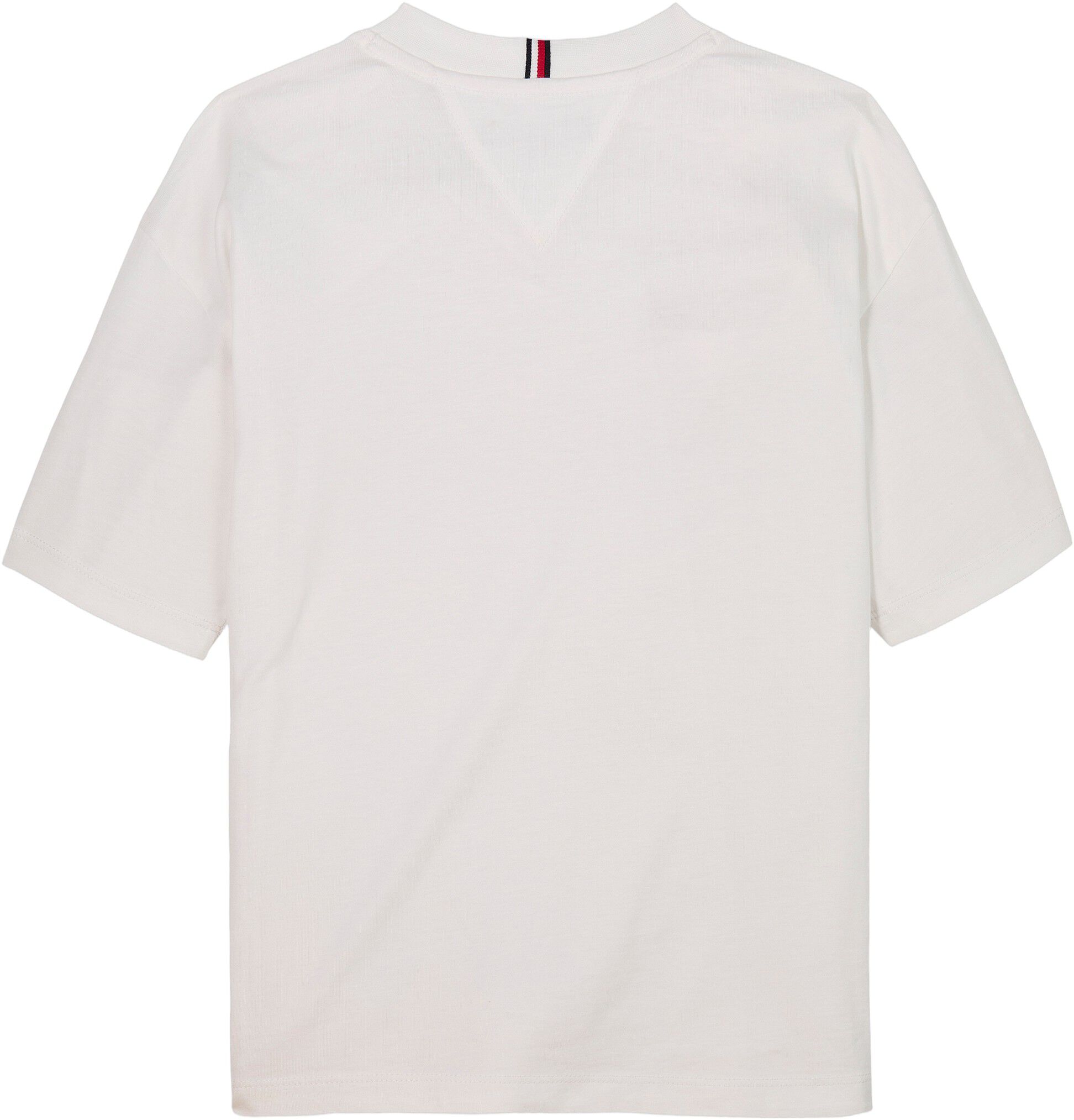 Essential Flag Embroidery Crew Neck T-Shirt