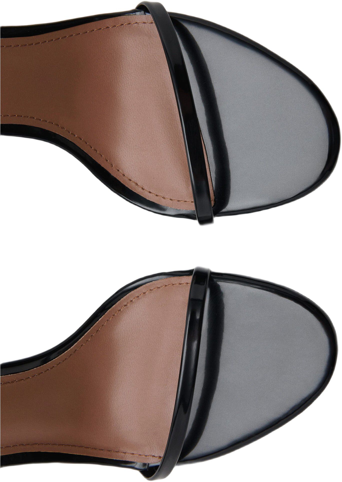 Strappy heeled sandals