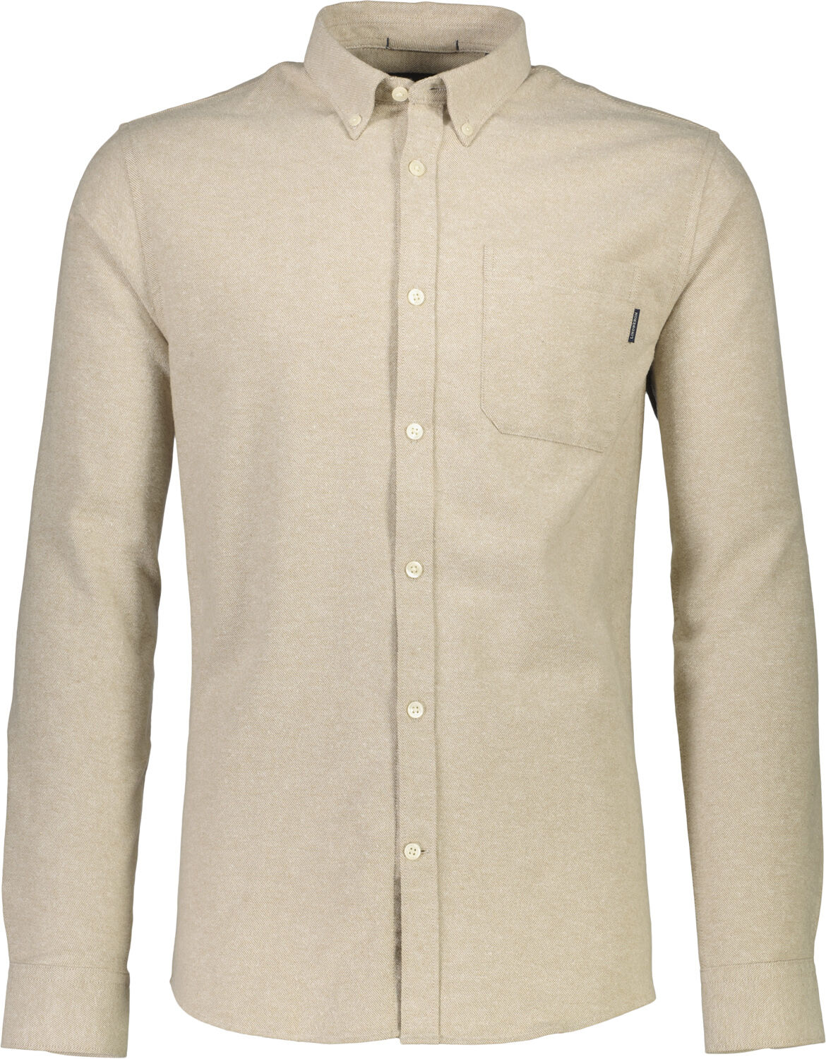 Brushed twill shirt L/S