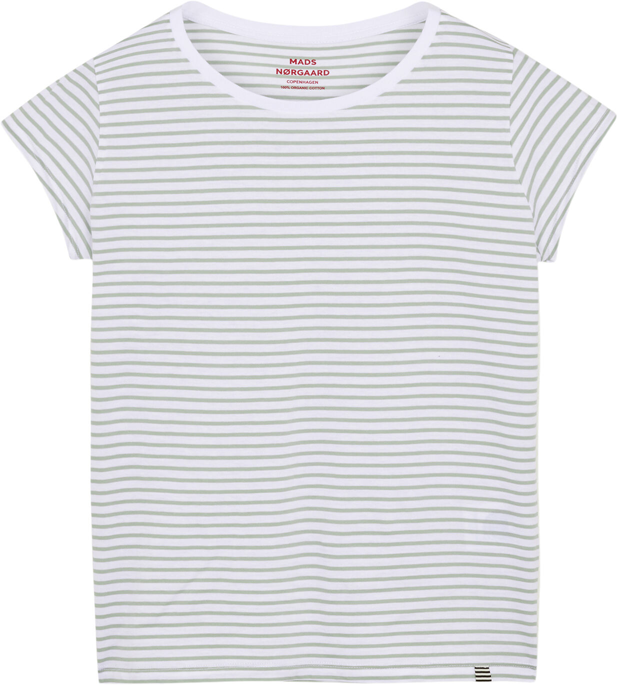 Organic Jersey Stripe Teasy Tee FAV