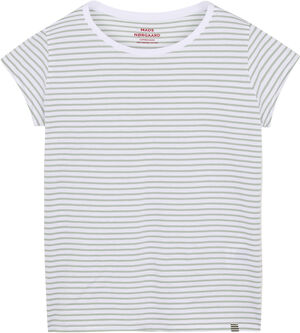 Organic Jersey Stripe Teasy Tee FAV