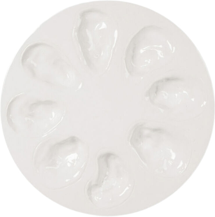 Serving plate Oyster