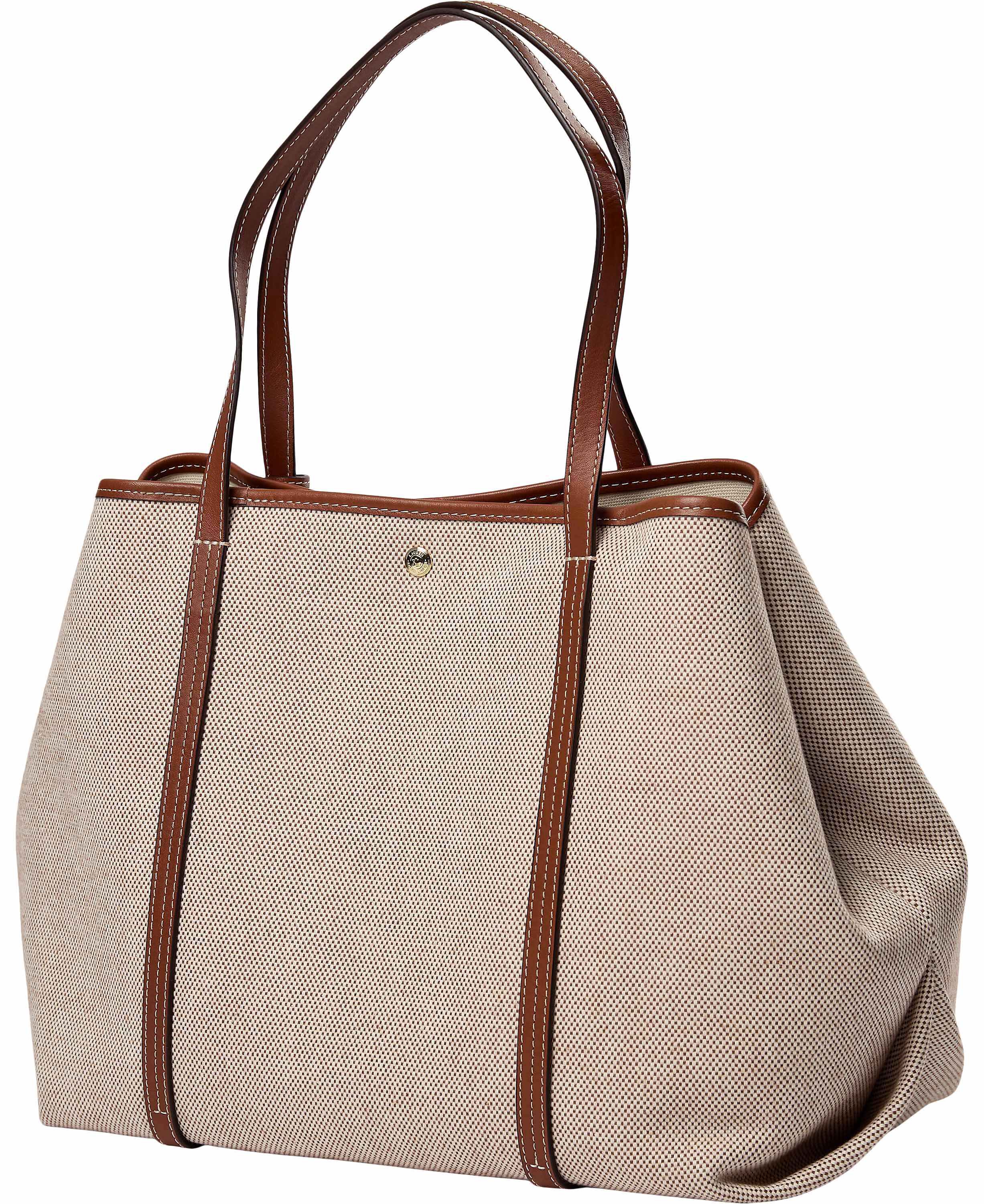 Canvas & Leather Large Emerie Tote