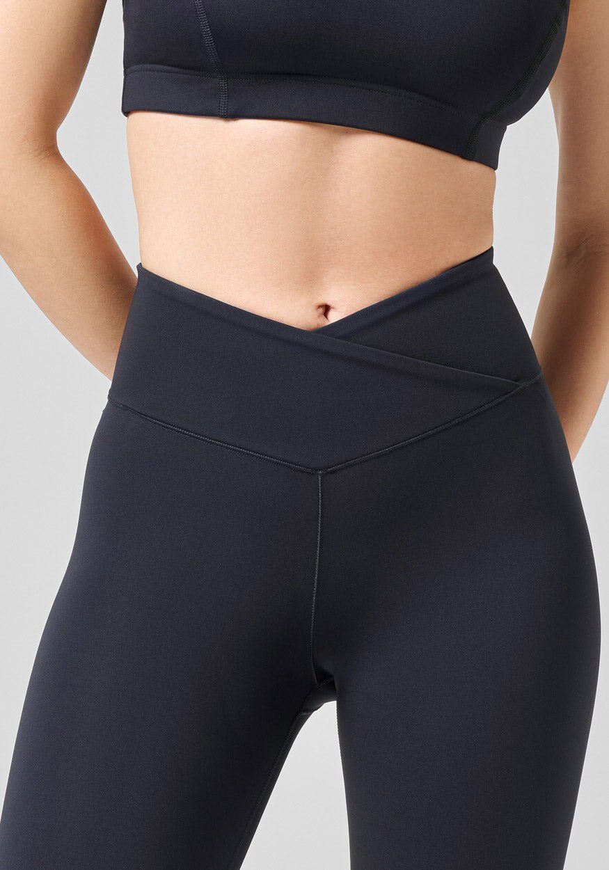 Overlap High Waist Tights