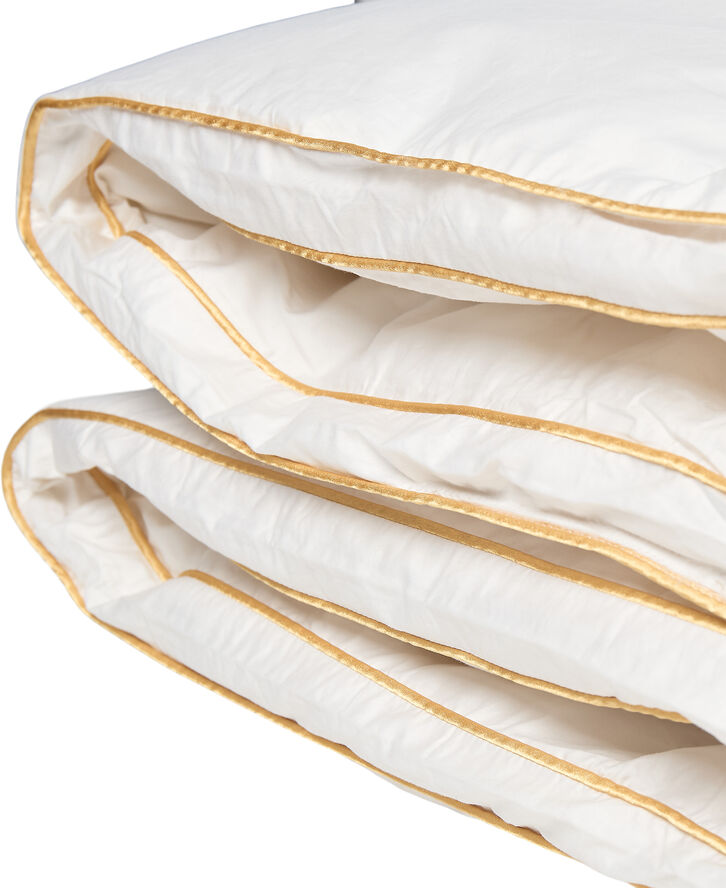 Guld Moskusdun Dyne - Lun 240x220 cm.