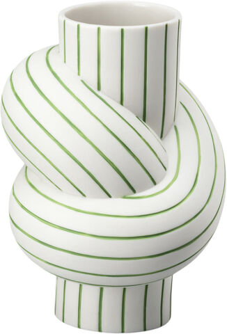 Vase 12cm, Apple, Node Stripes