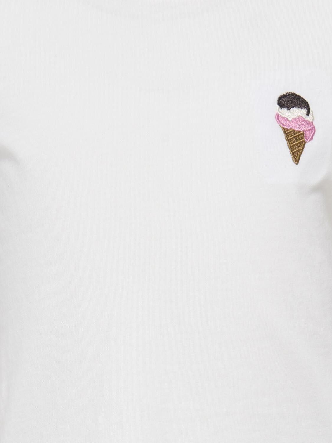 KMGVEGA LIFE SS REG EMB TEE BOX JRS